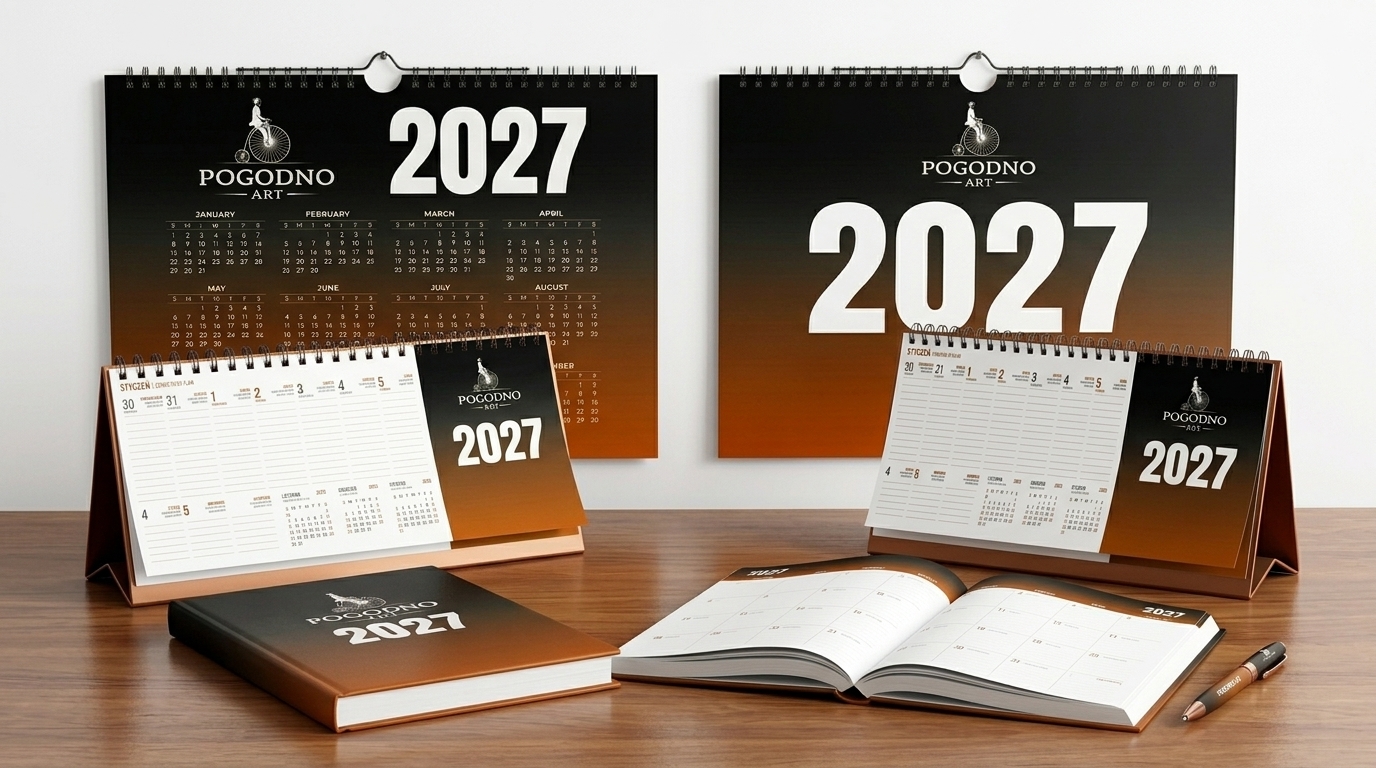 Kolekcja Kalendarzy 2027 Pogodno Art